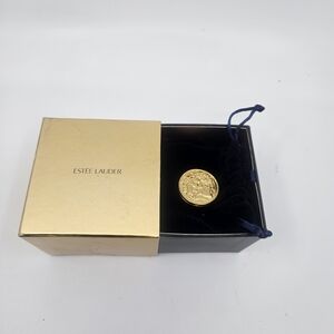 Estee Lauder Gold Compact Perfume with Box